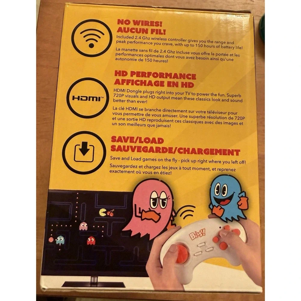Bandai Namco Flashback Blast‎ Console - Electronic Games PAC-Man, Dig Dug Galaga